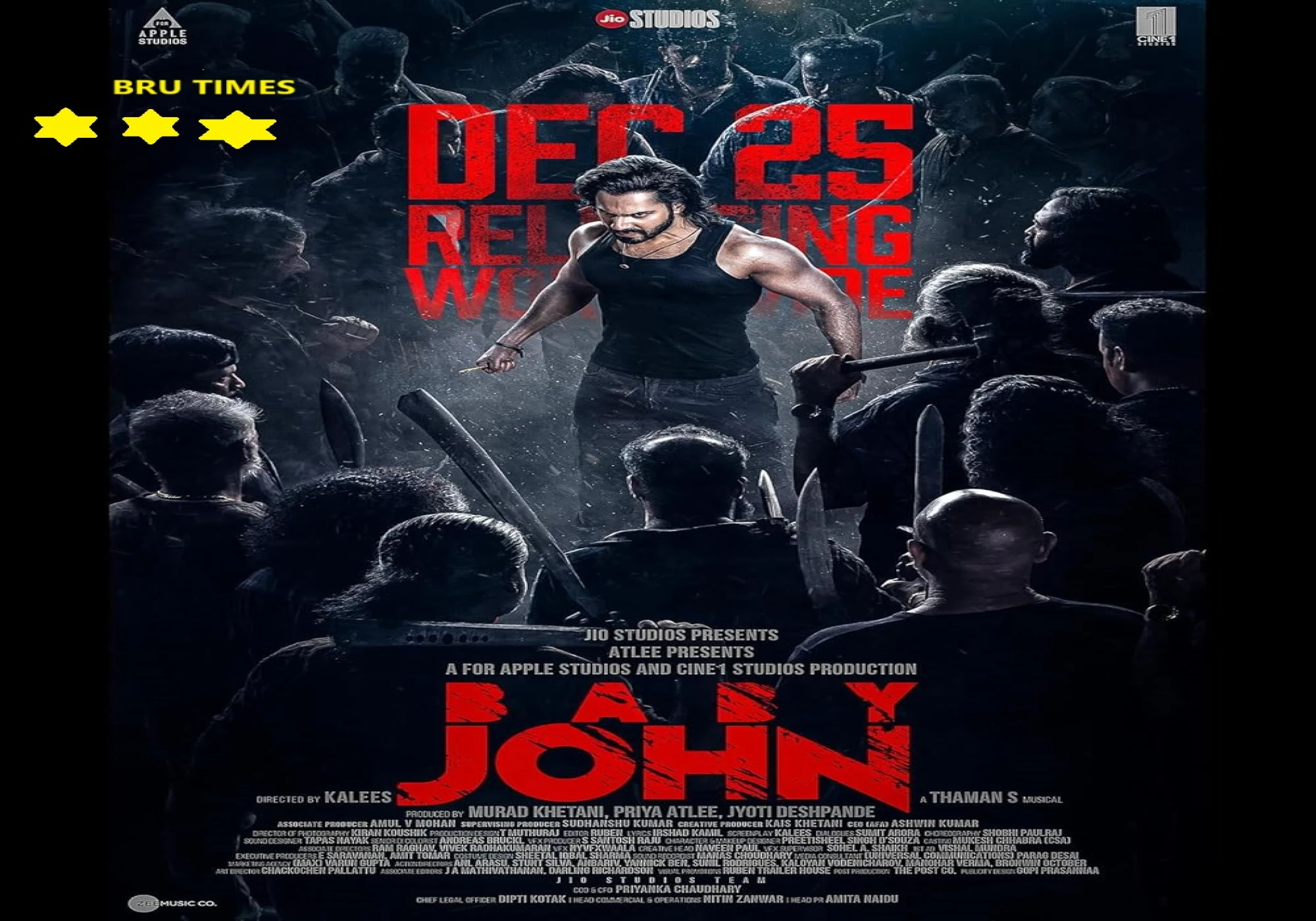 Varun Dhawan’s Action-Packed ‘Baby John’ Delivers Thrills in a Chaotic Narrative Varun Dhawan’s Action-Packed ‘Baby John’ Delivers Thrills in a Chaotic Narrative